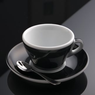 taza para café capuccino bicolor