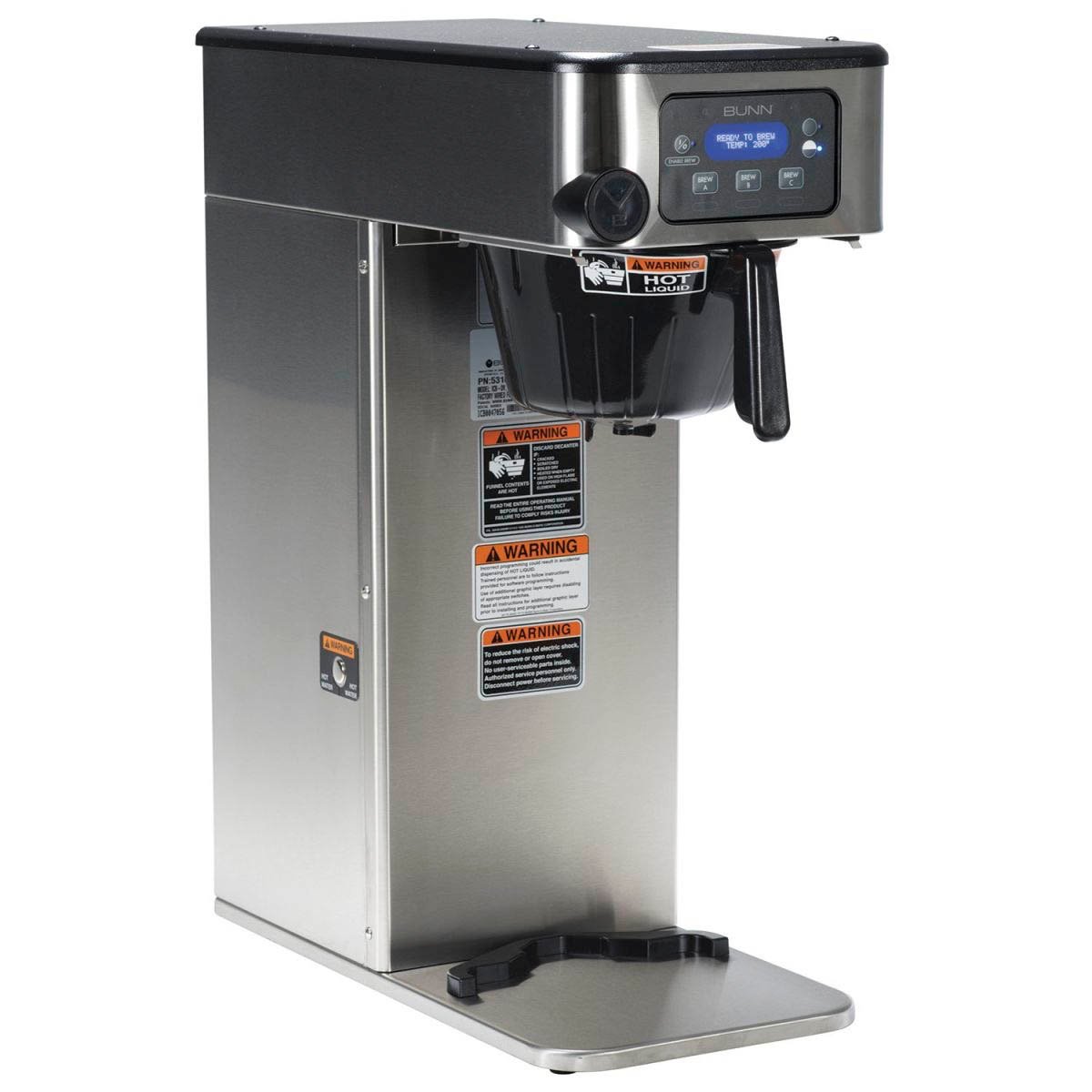 CAFETERA DE AMERICANO MARCA BUNN CWTF 15 – 3 12950.0213 – Servicio y  Refacciones para Cafeteras Profesionales